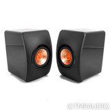 KEF LS50 Bookshelf Speakers; Black Pair (1/4)