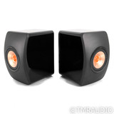 KEF LS50 Bookshelf Speakers; Black Pair (1/4)