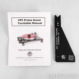VPI Scout Turntable; JMW 10" tonearm; Ortofon 2M Red cartridge; Black