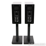KEF Reference 1 Meta Bookshelf Speakers; Gloss Black Pair with Stands