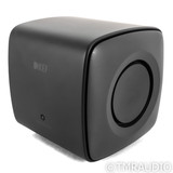 KEF KC62 Dual 6.5" Powered Subwoofer; Carbon Black; KW1 Wireless Adapter