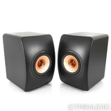 KEF LS50 Meta Bookshelf Speakers; Carbon Black Pair