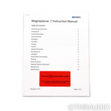 Magnepan .7x Floorstanding Speakers; Oak / Off-White Pair; X Upgrade (Open Box)