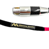 Morrow Audio Anniversary Edition XLR Cables; 0.5m Pair Balanced Interconnects