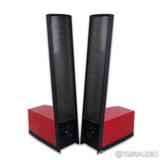 Martin Logan Impression ESL 11A Floorstanding Speakers; Rosso Red Pair