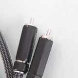 Audio Art Cable Copper Cryo Phono Cable; 1.5m Tonearm Interconnect; DIN to RCA