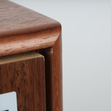 Harbeth Monitor 30.2 XD Bookshelf Speakers; Rosewood Pair w/ Ton Trager Stands