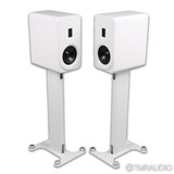 PS Audio Aspen FR5 Bookshelf Speakers; Satin White Pair with Stands PS Audio Aspen FR5 Bookshelf Speakers; Satin White Pair with Stands