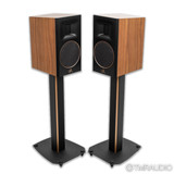 Martin Logan Motion XT B100 Bookshelf Speakers; Walnut Pair w/ Stands