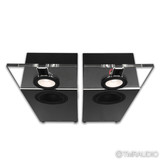 Qualio Audio IQ Ultra Floorstanding Speakers; Black Pair w/ Gaia II Feet