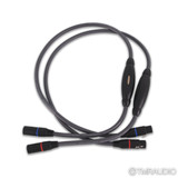 Transparent Audio Plus Gen 5 XLR Cables; 1m Pair Balanced Interconnects