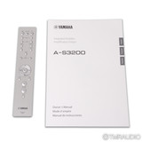 Yamaha A-S3200 Stereo Integrated Amplifier;  MM / MC Phono