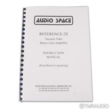 Audio Space Reference-2S Stereo Tube Preamplifier (No Remote)
