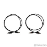 Kimber Kable Silver Streak RCA Cables; 1m Pair Interconnects