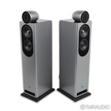 Jean-Marie Reynaud Orfeo Grande Floorstanding Speakers; Pearly Aluminum Grey Pair