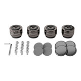 IsoAcoustics Gaia III Neo Isolators with included threads and accessories