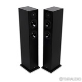 Totem Acoustic Kin Play Towers Powered Floorstanding Speakers; Black Pair