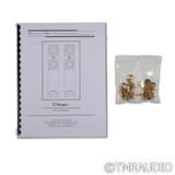 Acoustic Zen Adagio Floorstanding Speakers; Matte Burl Walnut Pair