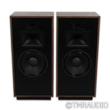 Klipsch Forte IV Floorstanding Speakers; Distressed Oak Pair w/ Lambswool Grill