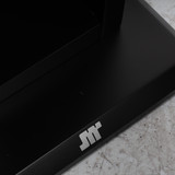 Jean-Marie Reynaud Bliss Jubilé Bookshelf Speakers; Black Pair with Stands