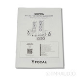 Focal Sopra Center Channel Speaker; Black High Gloss