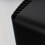 KEF LS50 Wireless II Active Bookshelf Speakers; Carbon Black Pair w/ Stands