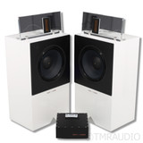 Wolf Von Langa 12639 Son Floorstanding Speakers; Gloss White Pair