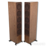 KEF R11 Meta Floorstanding Speakers; Walnut Pair
