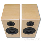 Totem Acoustic Bison Monitor Bookshelf Speakers; White Oak Pair