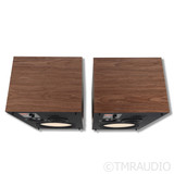 JBL James Lansing L100 Classic Bookshelf Speakers; Walnut / Blue Pair w/ Stands