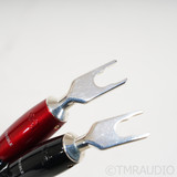 AudioQuest ThunderBird ZERO/BASS Bi-Wire Combo Speaker Cables; 4ft Pair (1/2)