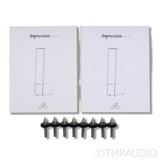 Martin Logan Impression ESL 11A Floorstanding Speakers; Desert Silver Pair