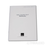 DALI Sub E-12 F 12" Powered Subwoofer; Black (Open Box)