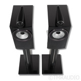 Bowers & Wilkins 705 S3 Bookshelf Speaker w/ Stands; Gloss Black Pair