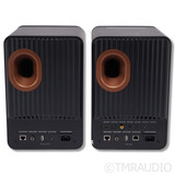KEF LS50 Wireless II Bookshelf Speaker; Black Pair 