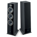 Focal Theva No. 3 Floorstanding Speakers; Black High Gloss Pair (Open Box)