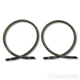 Acoustic Zen Absolute Copper RCA Cables; 1m Pair Interconnects