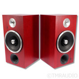 Zu Audio DWX Bookshelf Speaker; Superfly Upgrade; Ruby Red Hickory Pair