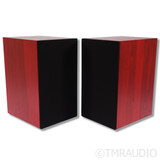 Zu Audio Method Mk. I Bookshelf Speakers; Ruby Red Hickory Pair