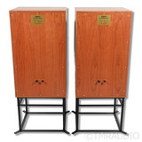 Graham Audio LS5/8s Bookshelf Speakers; Cherry Pair w/ Stands 