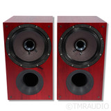 Zu Audio Method Bookshelf Speakers; Ruby Red Hickory Pair
