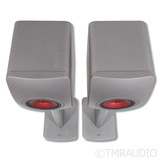 KEF LS50 Meta Bookshelf Speakers; Titanium Pair w/Stands