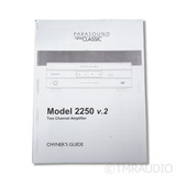Parasound NewClassic 2250 v.2 Stereo Power Amplifier