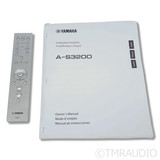 Yamaha A-S3200 Stereo Integrated Amplifier; MM / MC Phono