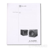 JL Audio E-Sub E-110 10" Powered Subwoofer; Gloss Black