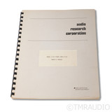 Audio Research D40 Stereo Tube Power Amplifier; Silver