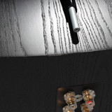 B&W HTM2D Center Channel Speaker; Black Ash