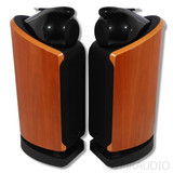 Bowers & Wilkins 802D Floorstanding Speaker w/Gaia I Footers; Cherry Pair