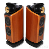 Bowers & Wilkins 802D Floorstanding Speaker w/Gaia I Footers; Cherry Pair