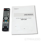 Oppo UDP-205 Ultra HD Blu-Ray Disc Player/DAC; D/A Converter